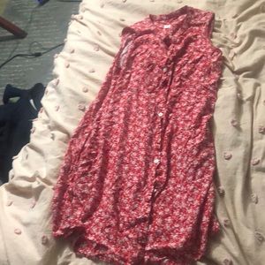 Gap button down dress